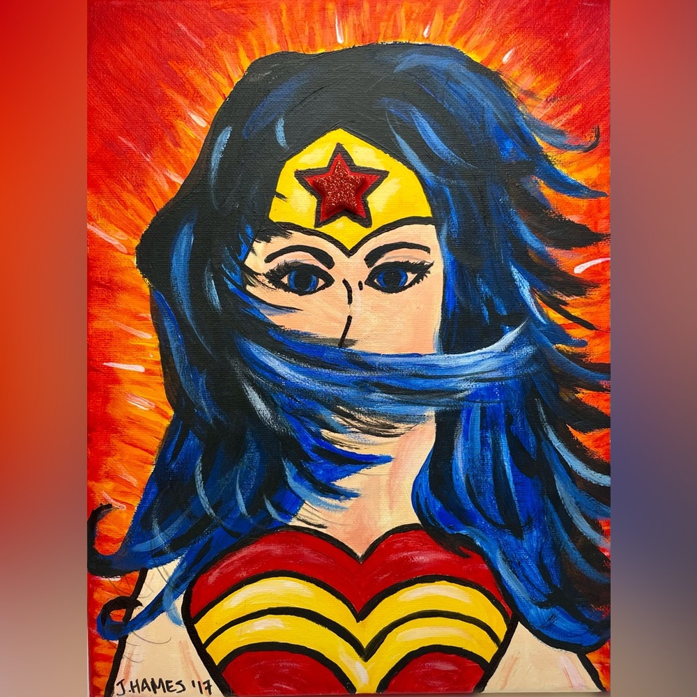 Handmade acrylic paintings